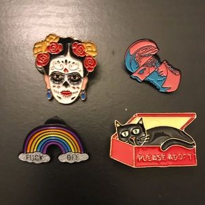 Enamel pins